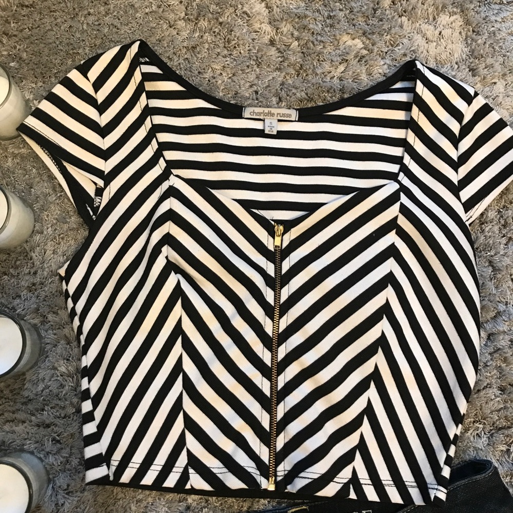 DONATED @markwelch376 - Charlotte Russe Crop Top - Picture 3 of 4
